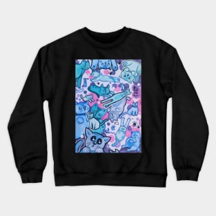 Neko Poster Crewneck Sweatshirt